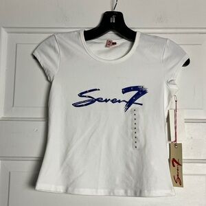 NWT Girls Seven 7 shirt